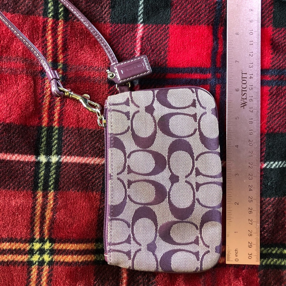 Coach wristlet